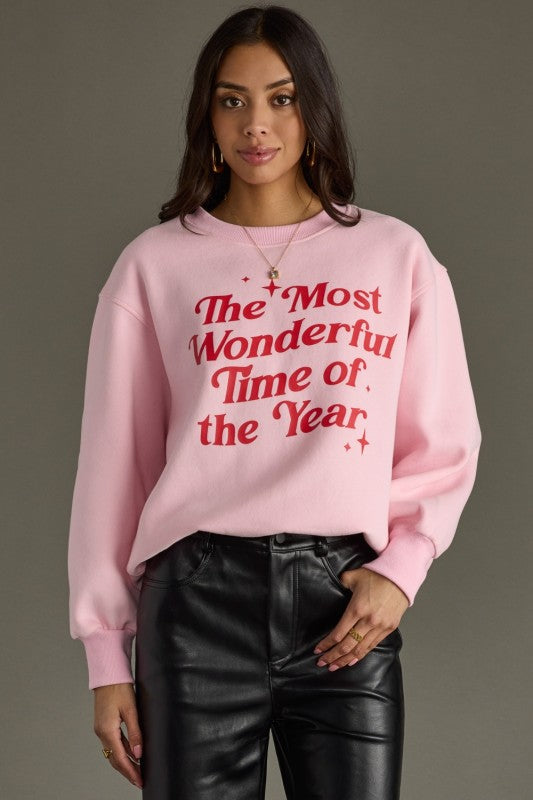 Most Wonderful Time Sweatshirt