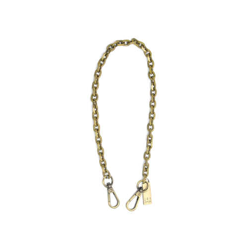 21" Antique Brass Cable Chain Strap