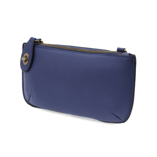 Mini Crossbody Dark Cobalt Wristlet Clutch