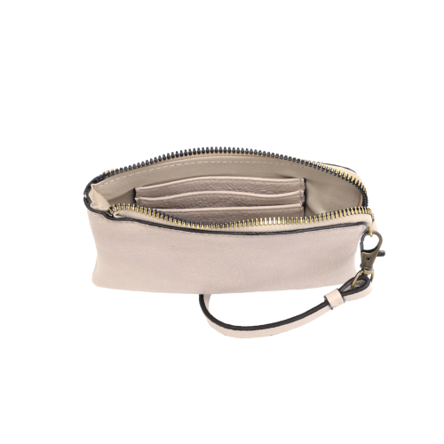 Pippa Bone Wristlet Pouch