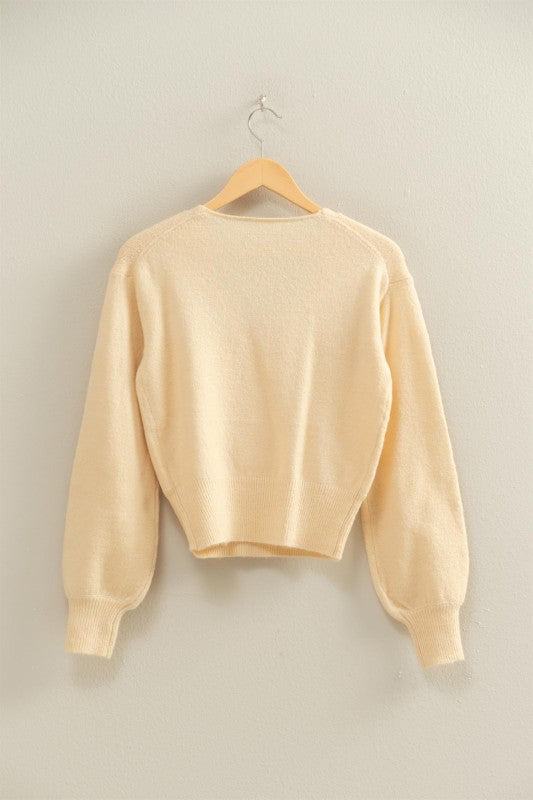 Always in Rotation Cream Sweater