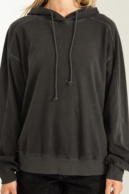On My Way Up Black Sweatshirt