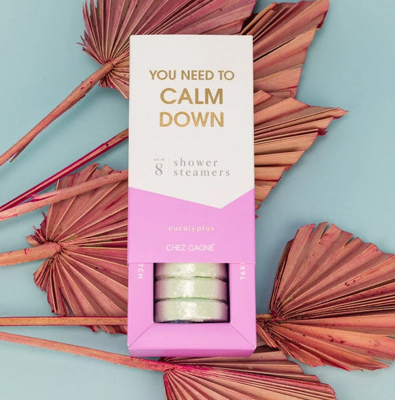 You Need To Calm Down Eucalyptus Shower Steamers (Set of 8)