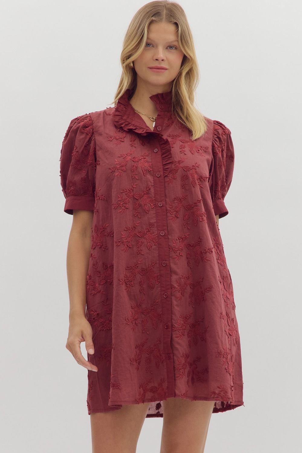 Ballet Recital Burgundy Dress