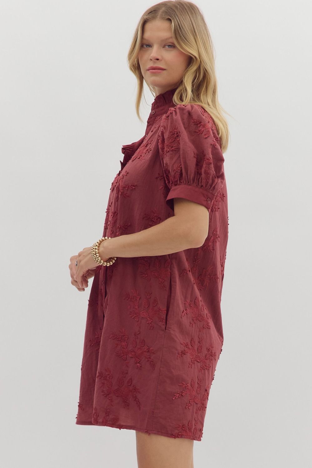 Ballet Recital Burgundy Dress