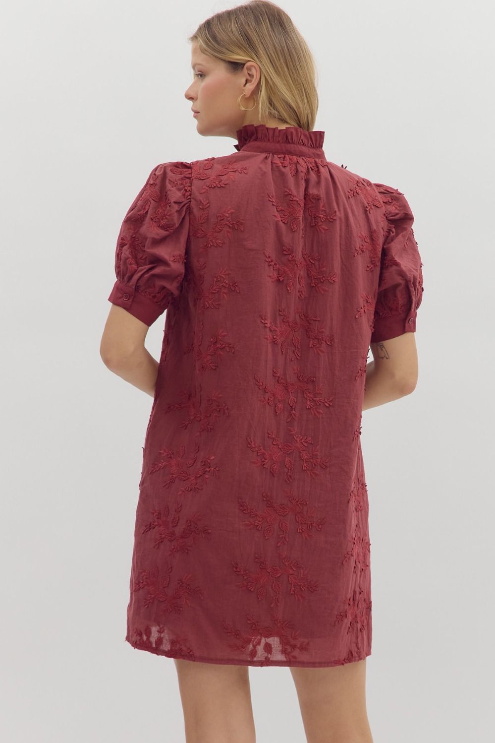 Ballet Recital Burgundy Dress