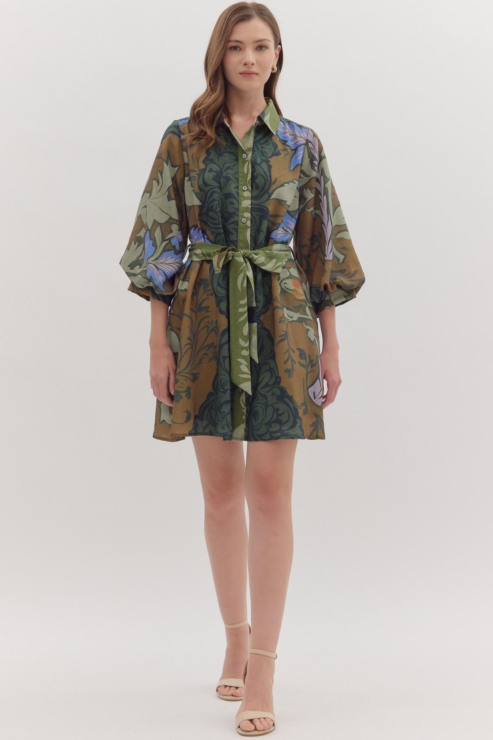Botanical Whispers Dress