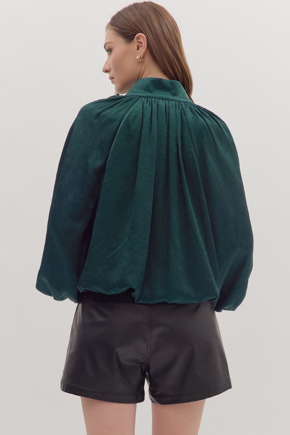 in Case You Forgot Hunter Green Top