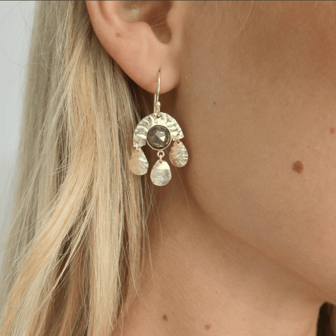 Cabo Dream Pyrite Drop Earrings