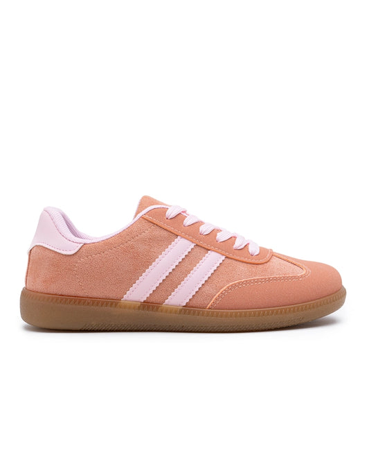 Retro Casual Orange Pink Sneakers