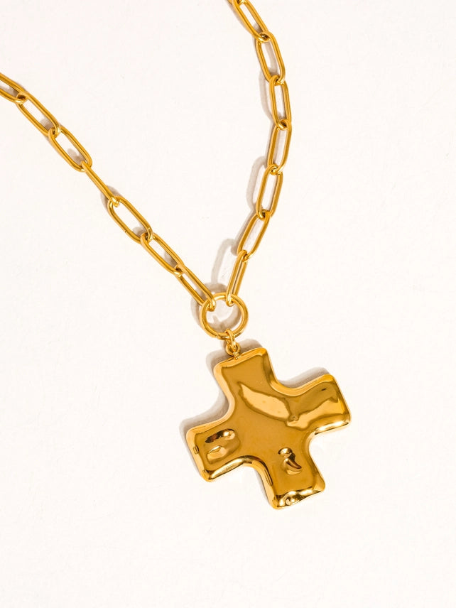 Bari Cross Chain Necklace