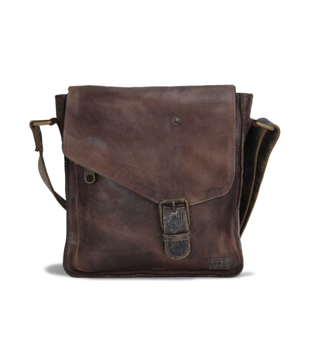 Venice Beach Teak Rustic Black Lux Crossbody Bag