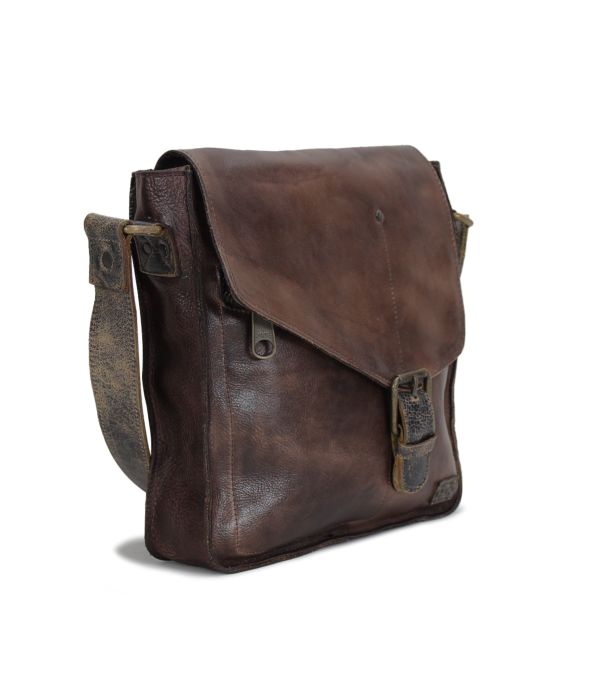 Venice Beach Teak Rustic Black Lux Crossbody Bag