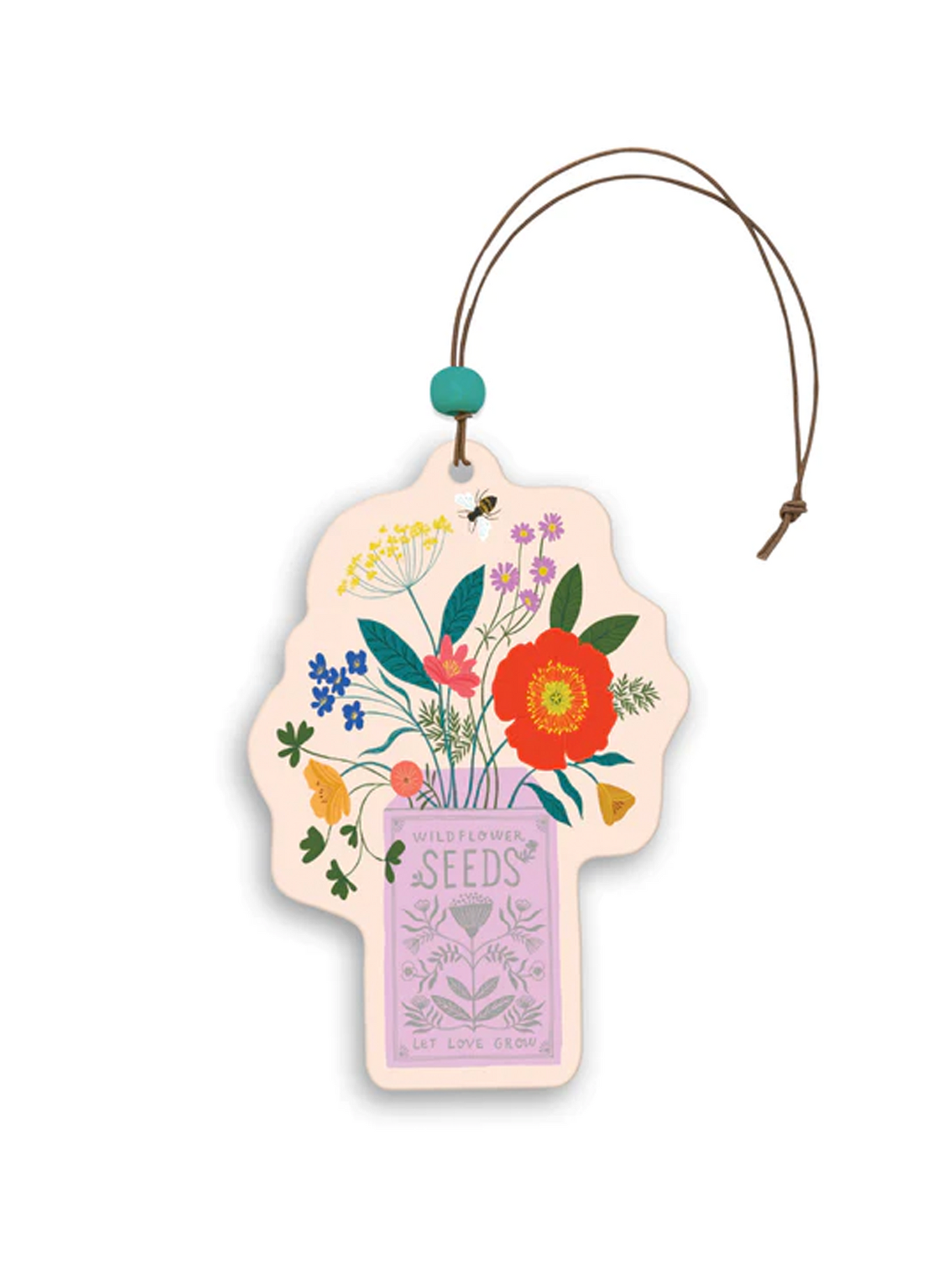 Let Love Grow Car Air Freshener