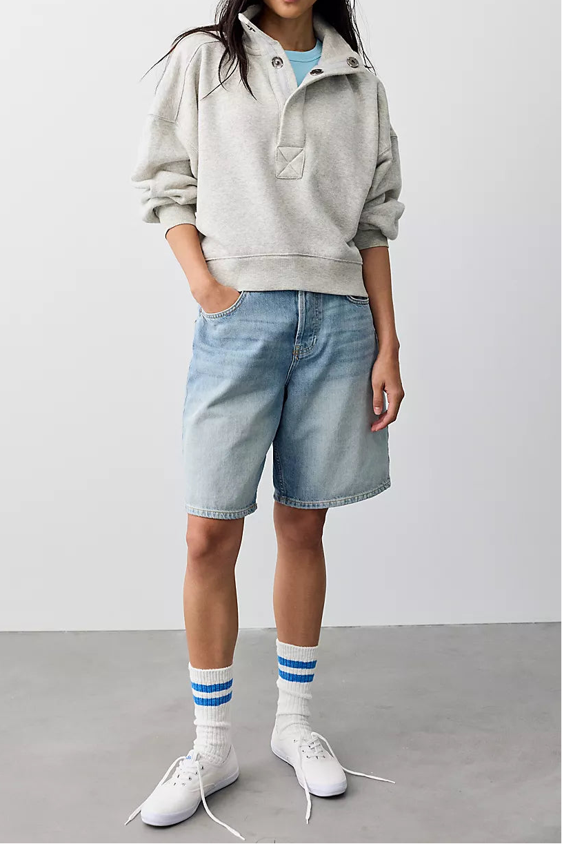 Timeless Heather Grey Pullover