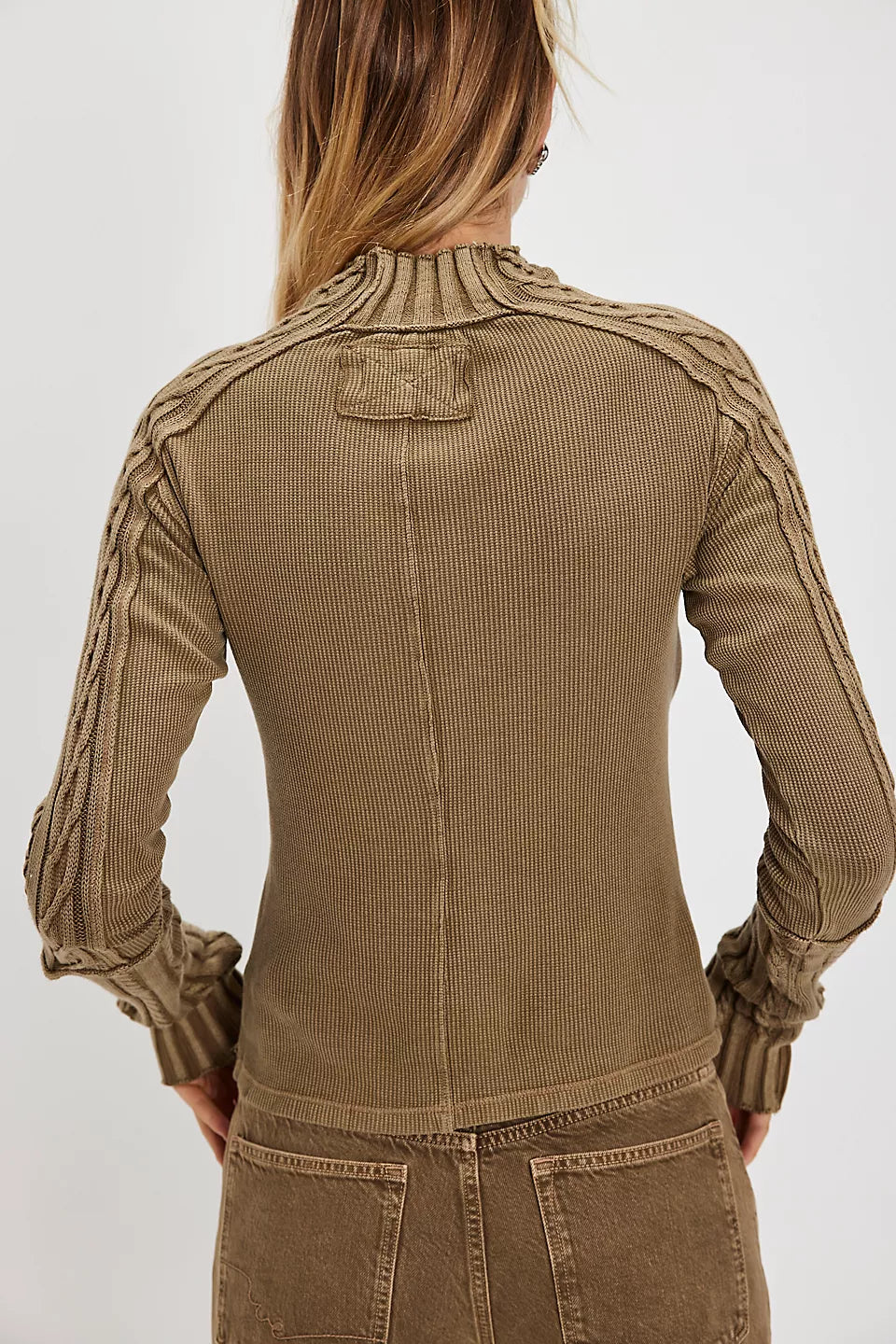 Breezy Swit Fossil Dune Top