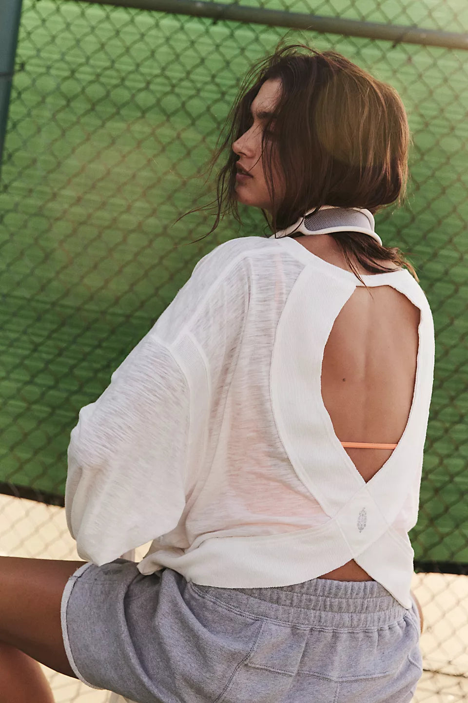 My Time Layer White Top