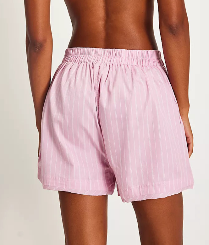 Day To Day Pink Striped Boxers Shorts