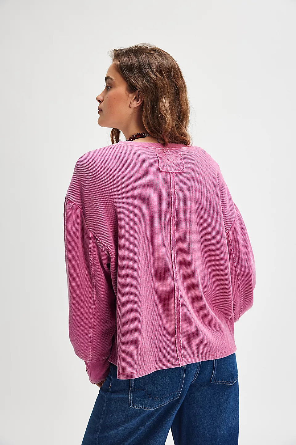Lapis Plumdrop Cuff Top