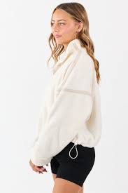 Keep It Cute Ivory Pullover Top