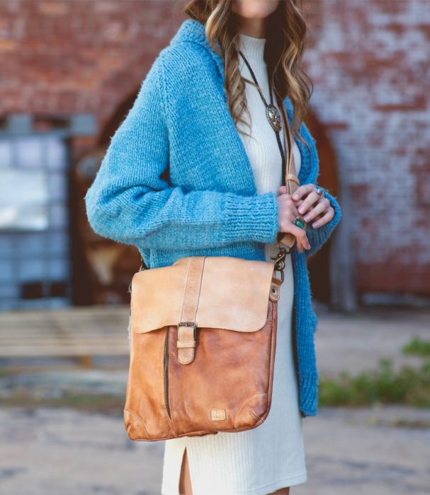 Jack Tan Oats Rustic Crossbody