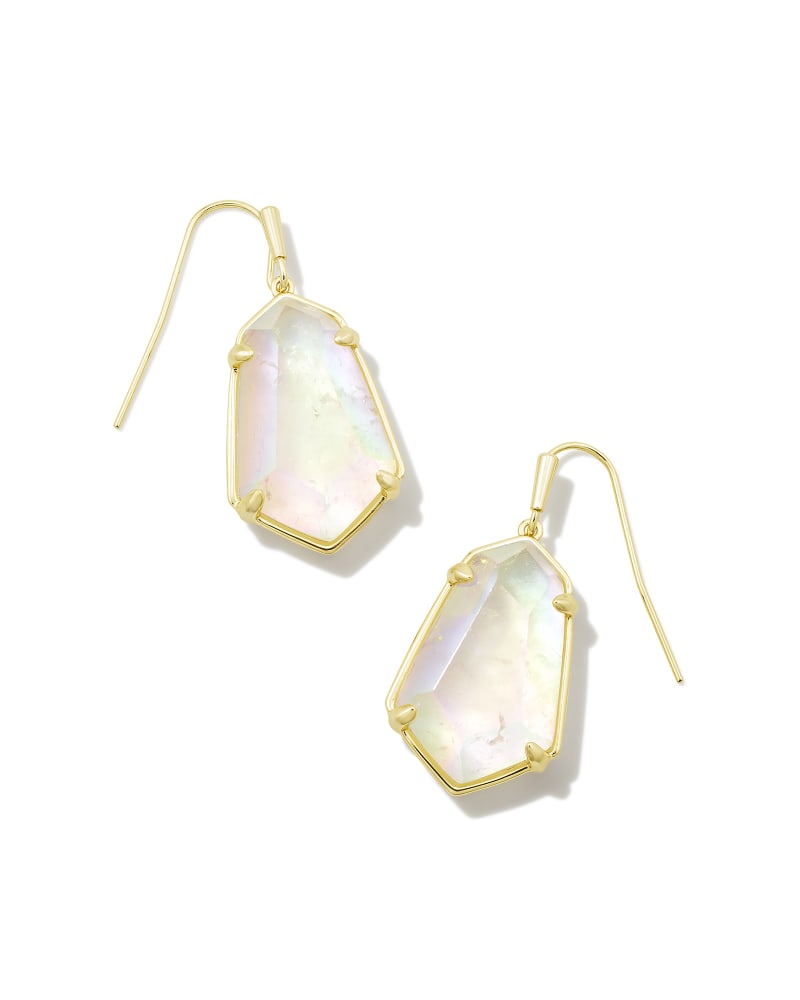 Crystal deals rock earrings