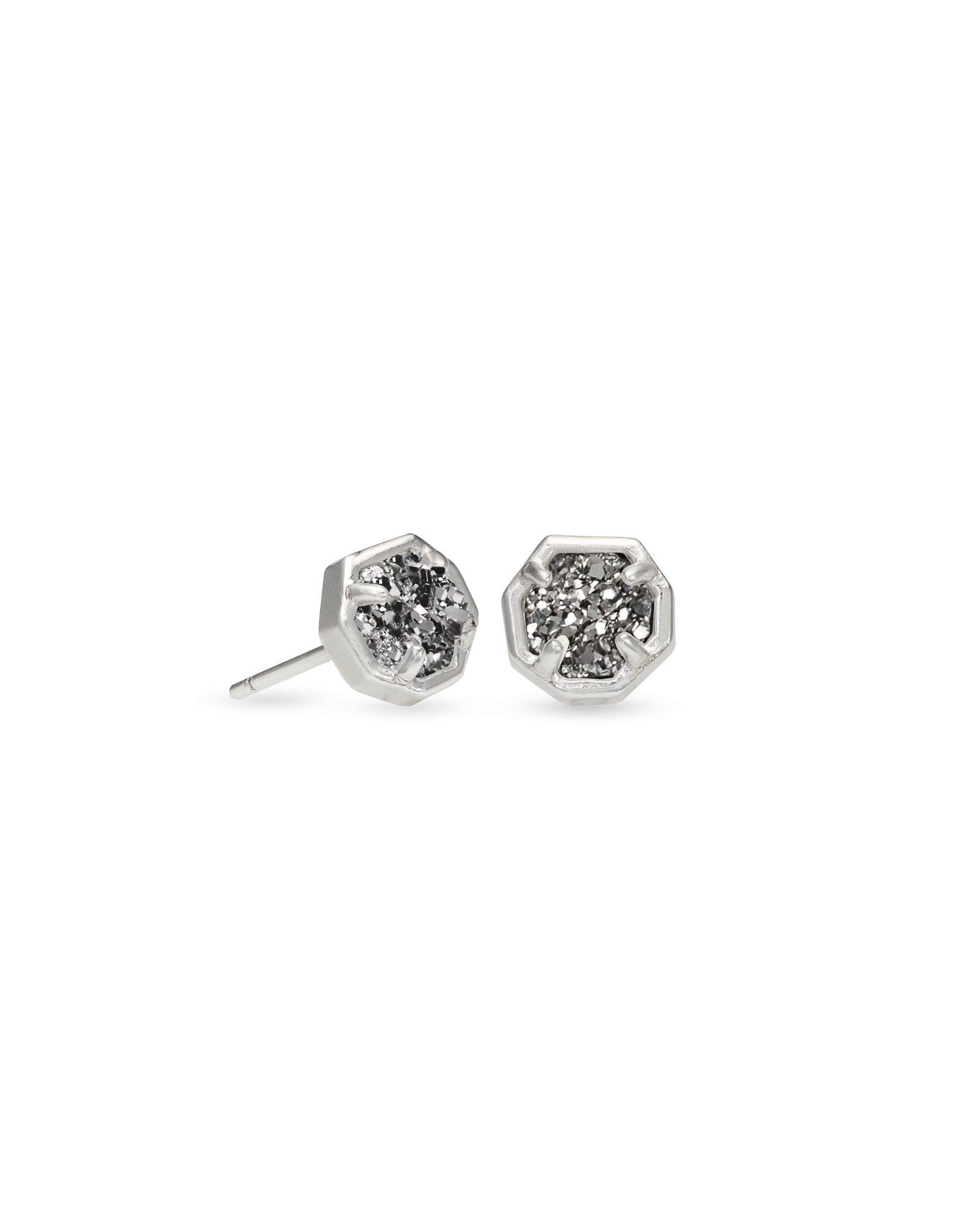 Nola gold stud earrings deals in iridescent drusy