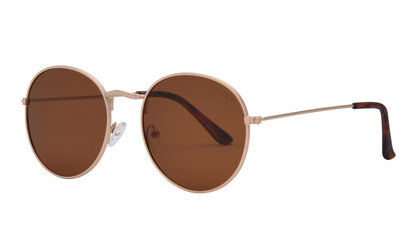 London Gold Brown Polarized Sunglasses
