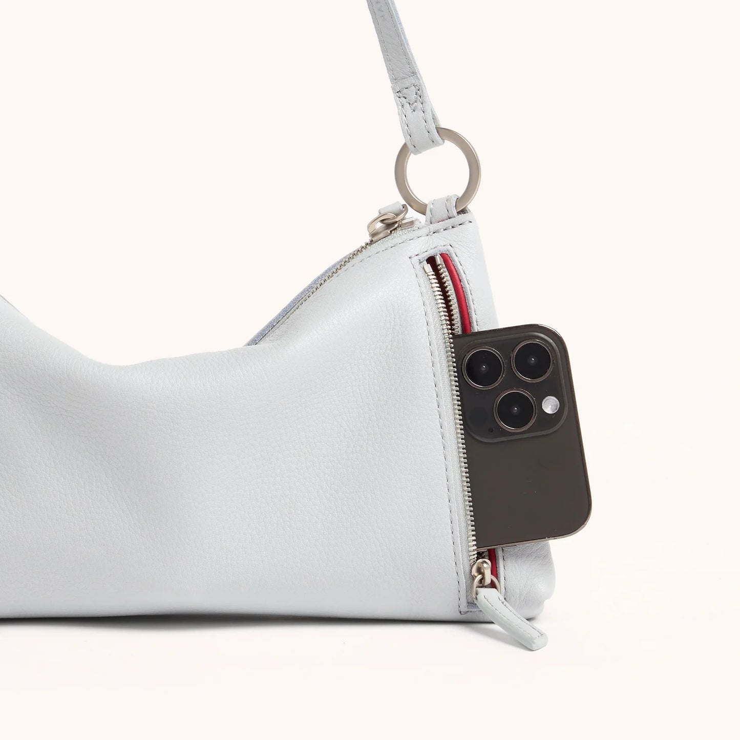 Kyle Bluebird/Brushed Silver Handbag