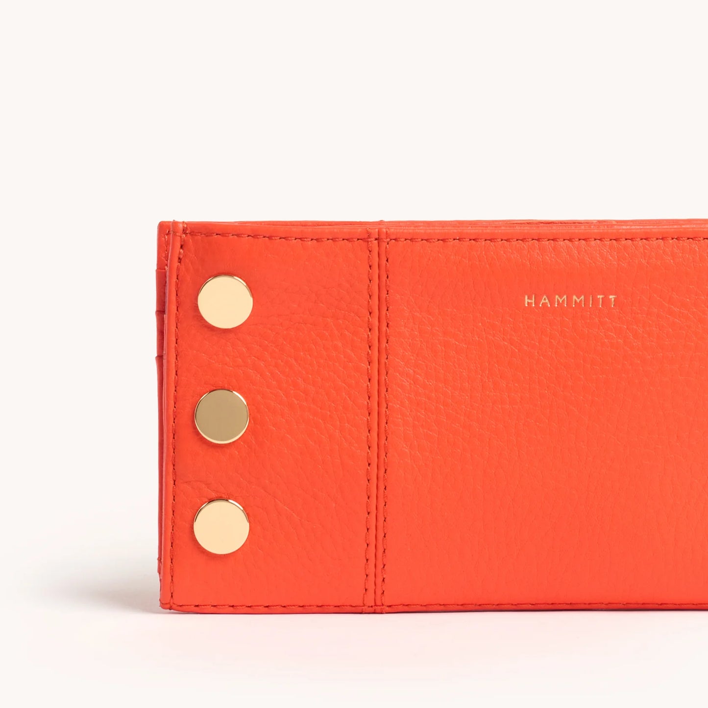 110 North Habanero/Gold Zip Wallet