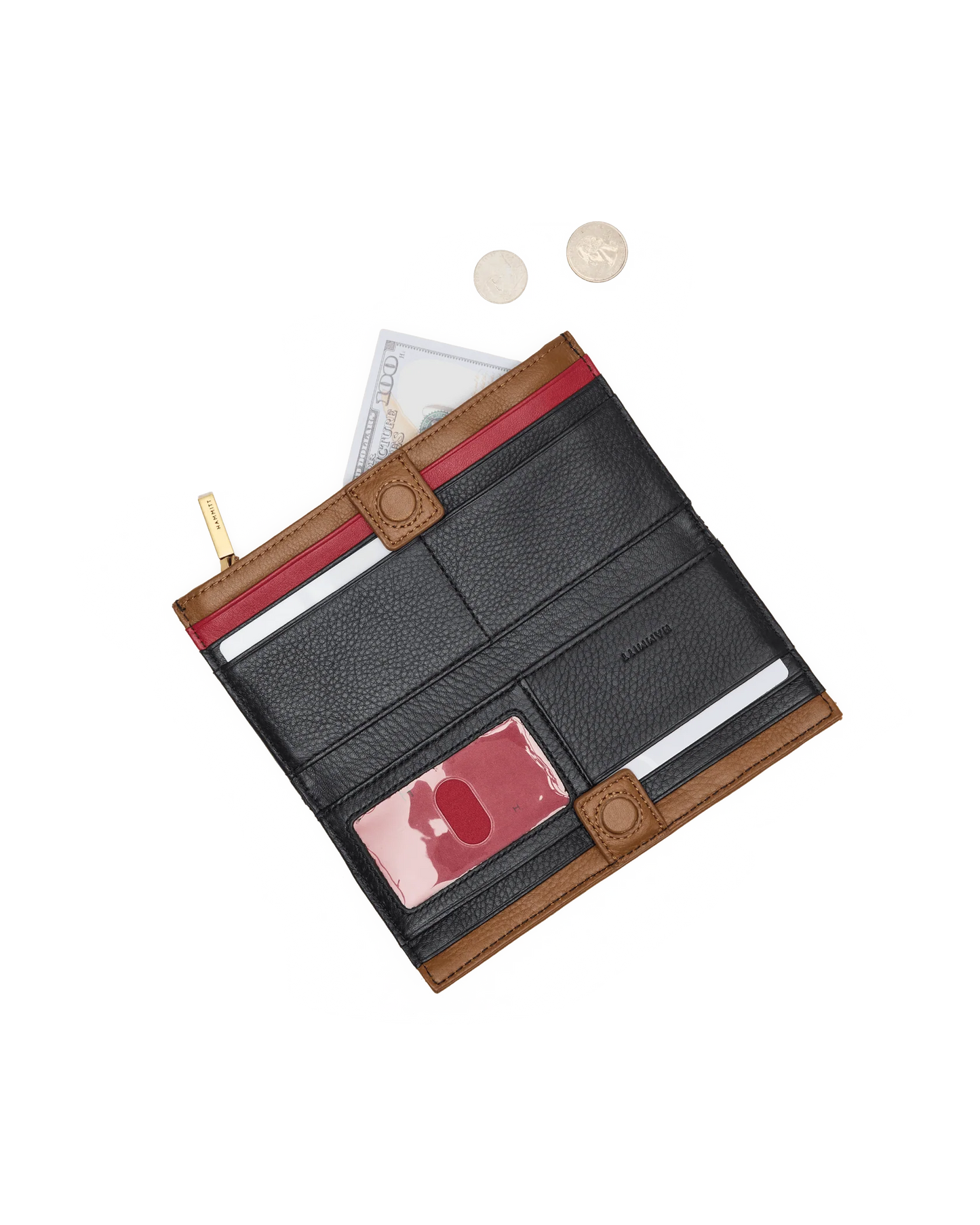 110 North East End/Antique Gold Wallet