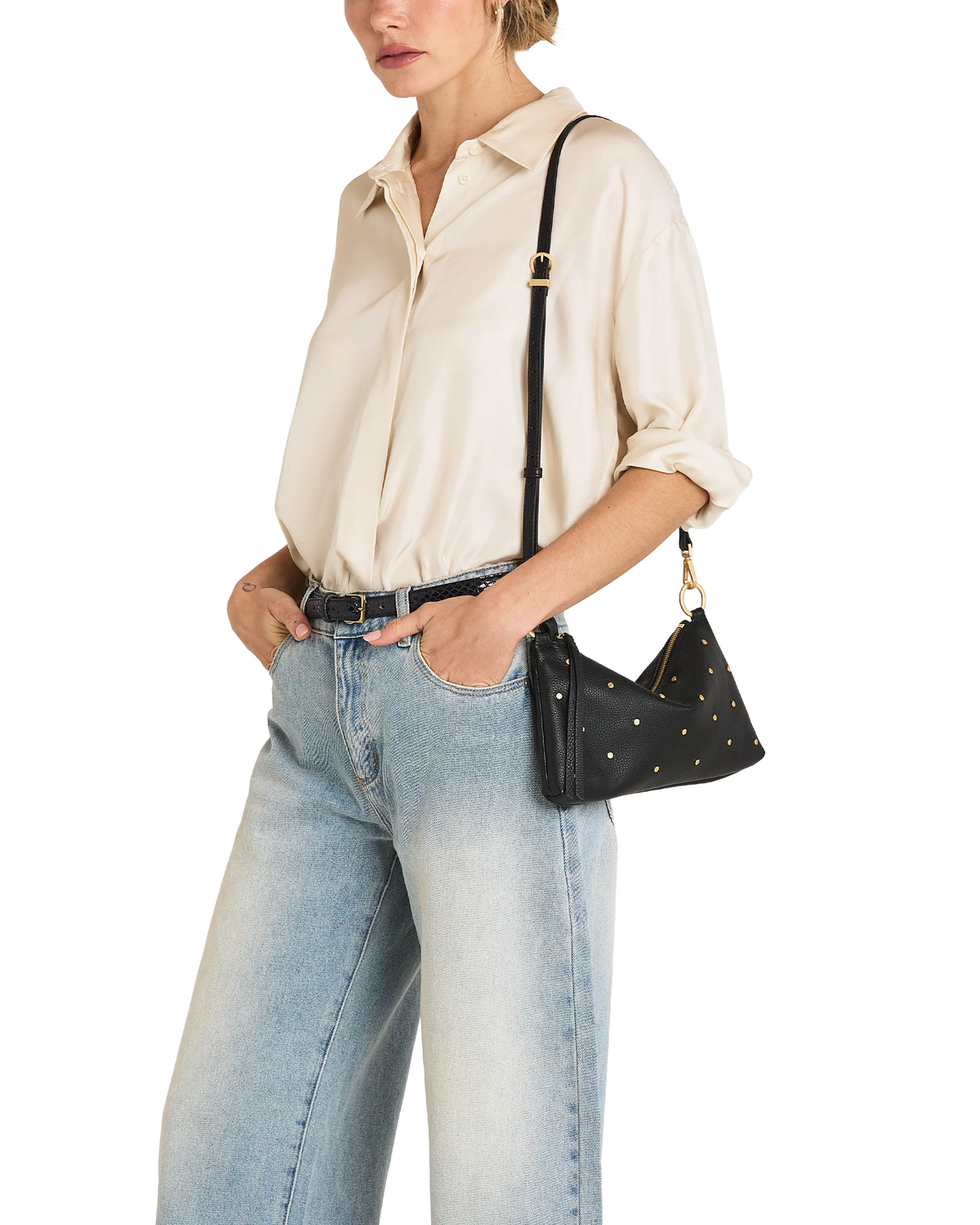 Kyle Small Starlight/Brushed Gold Handbag