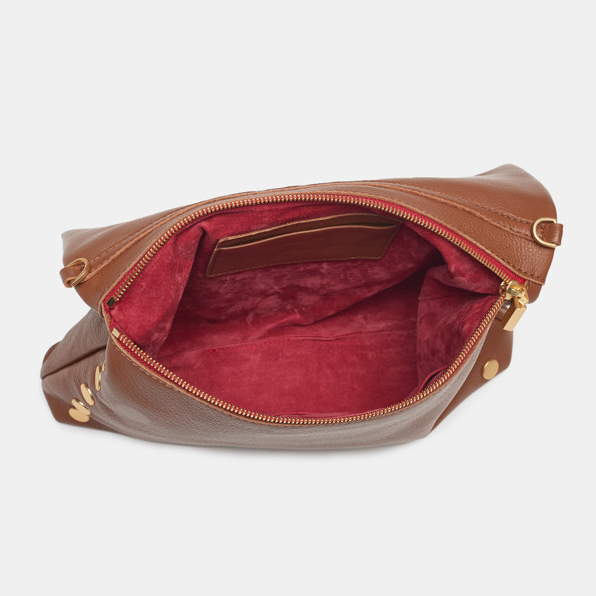 VIP Large Mahogany Pebble Handbag