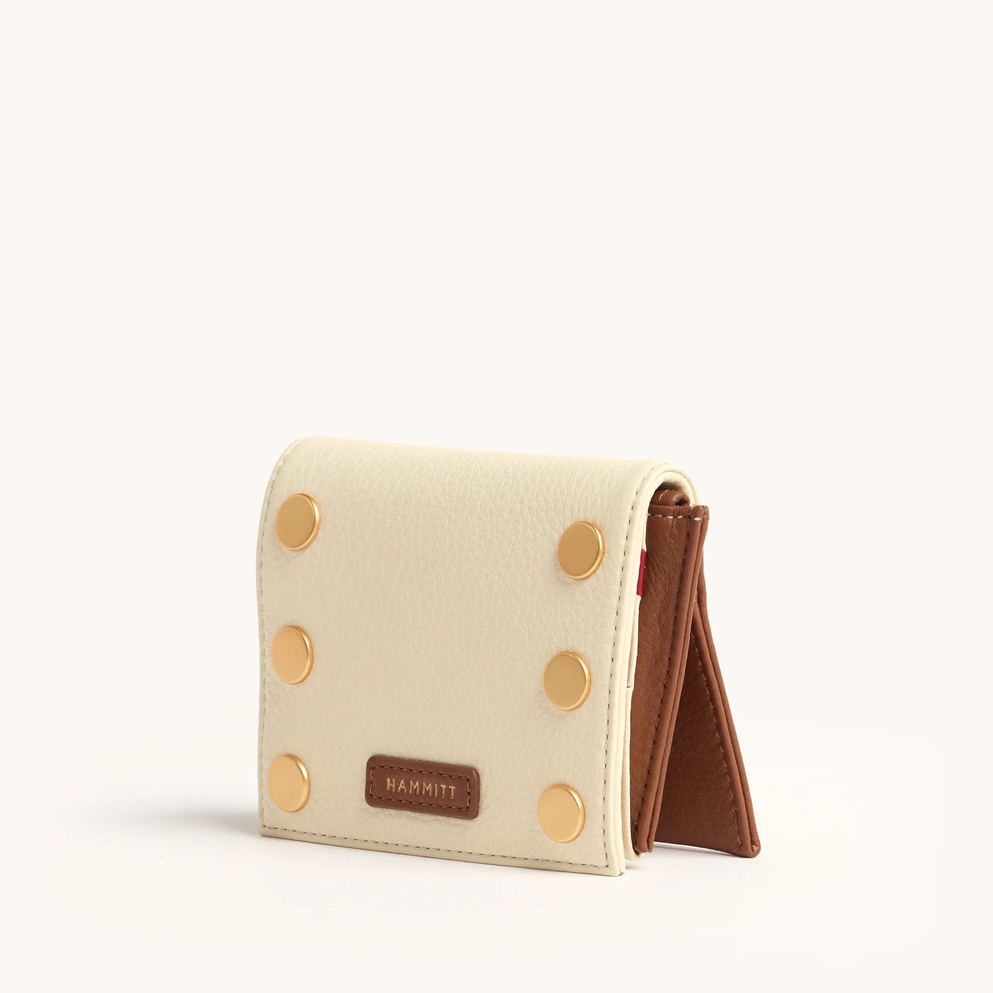 Allen Courtyard Cream/Brushed Gold Wallet