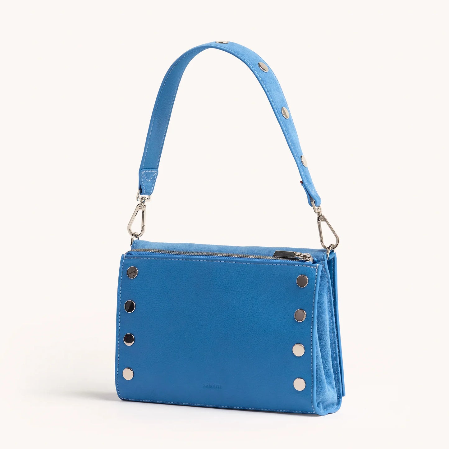 Montana Hydrangea Suede Handbag