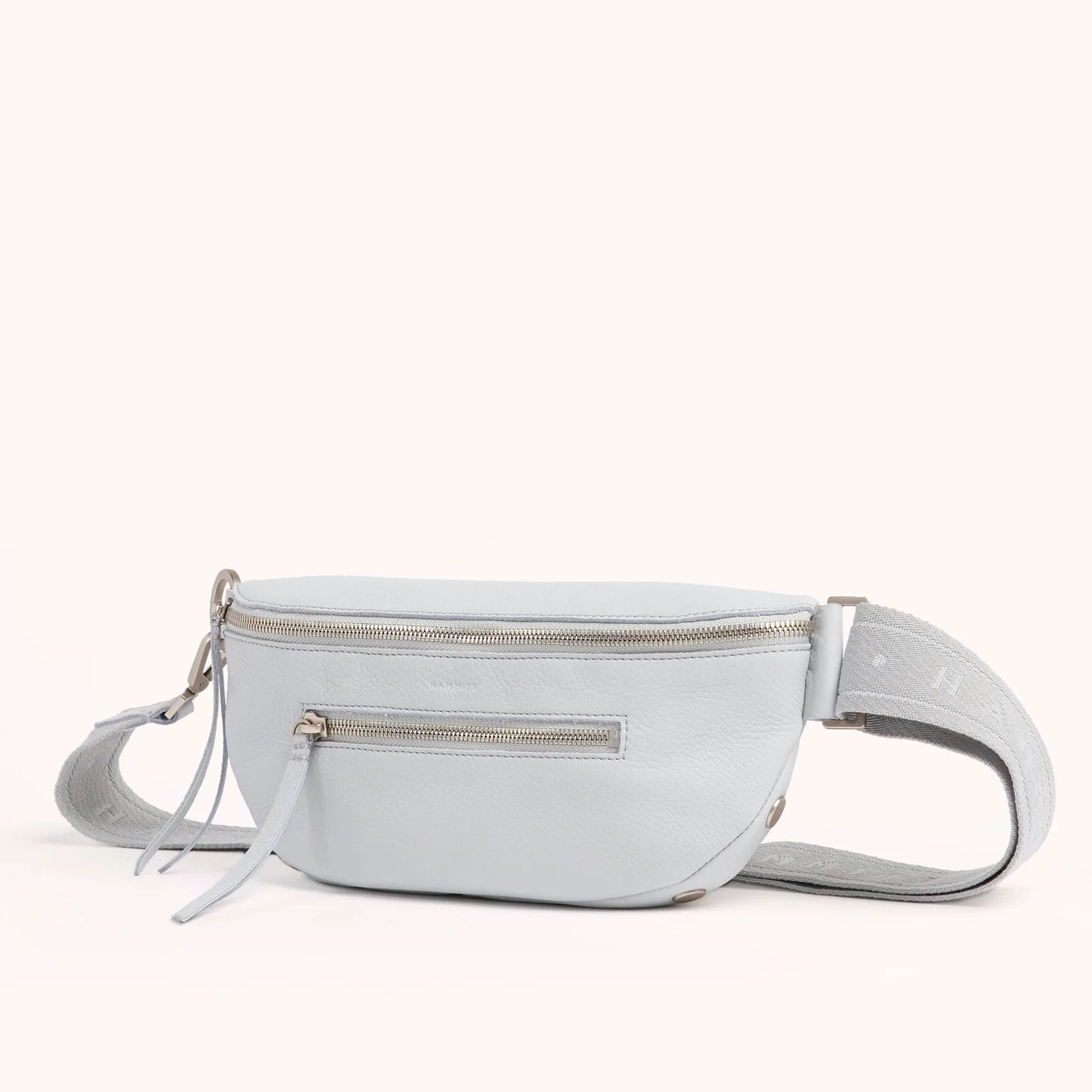 Charles  Bluebird/Brushed Silver Crossbody