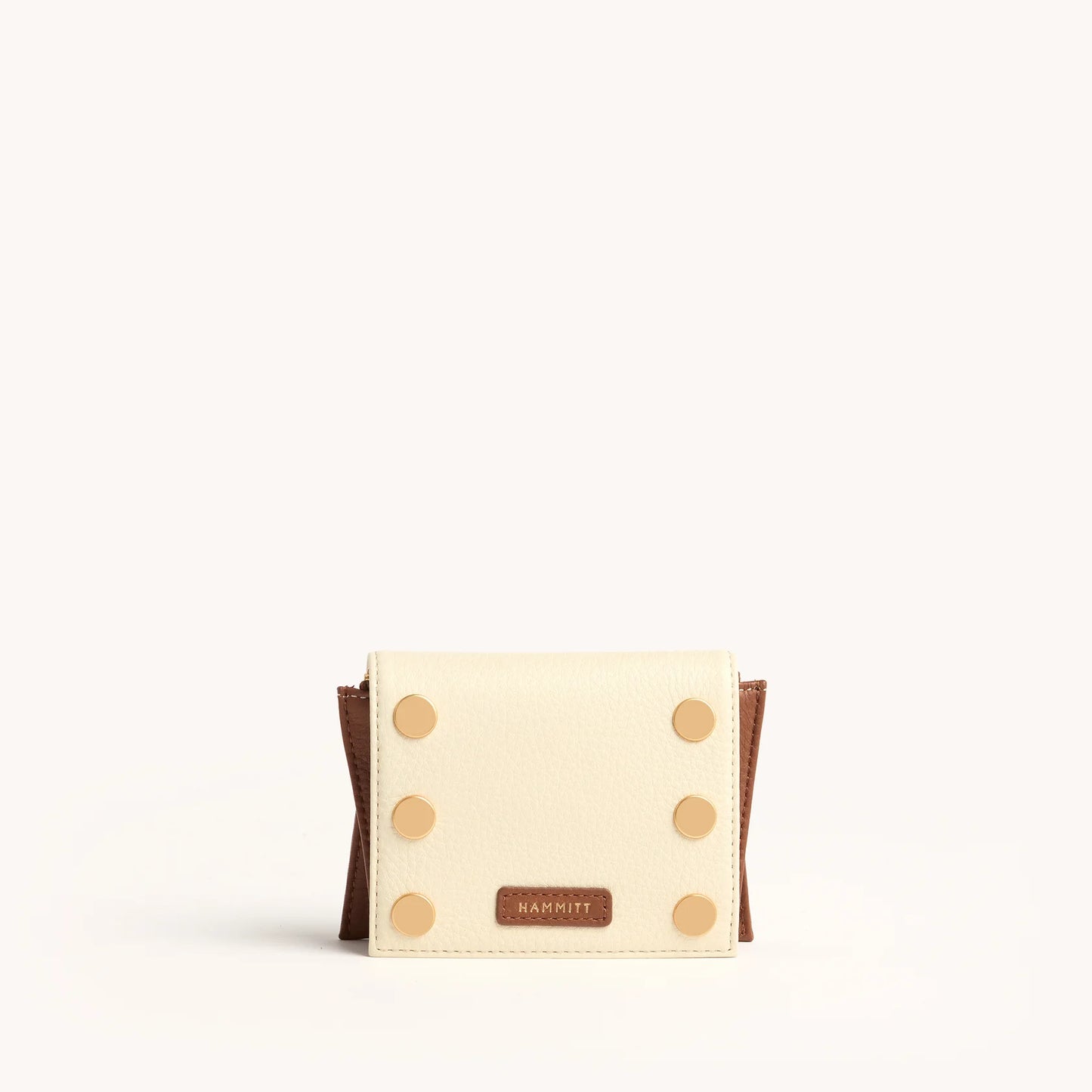 Allen Courtyard Cream/Brushed Gold Wallet