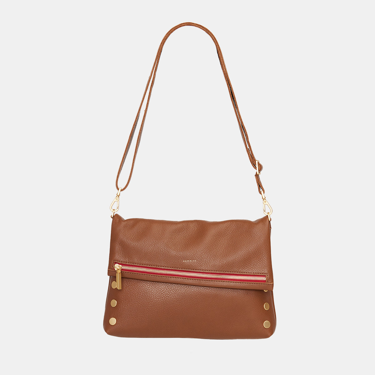 VIP Large Mahogany Pebble Handbag
