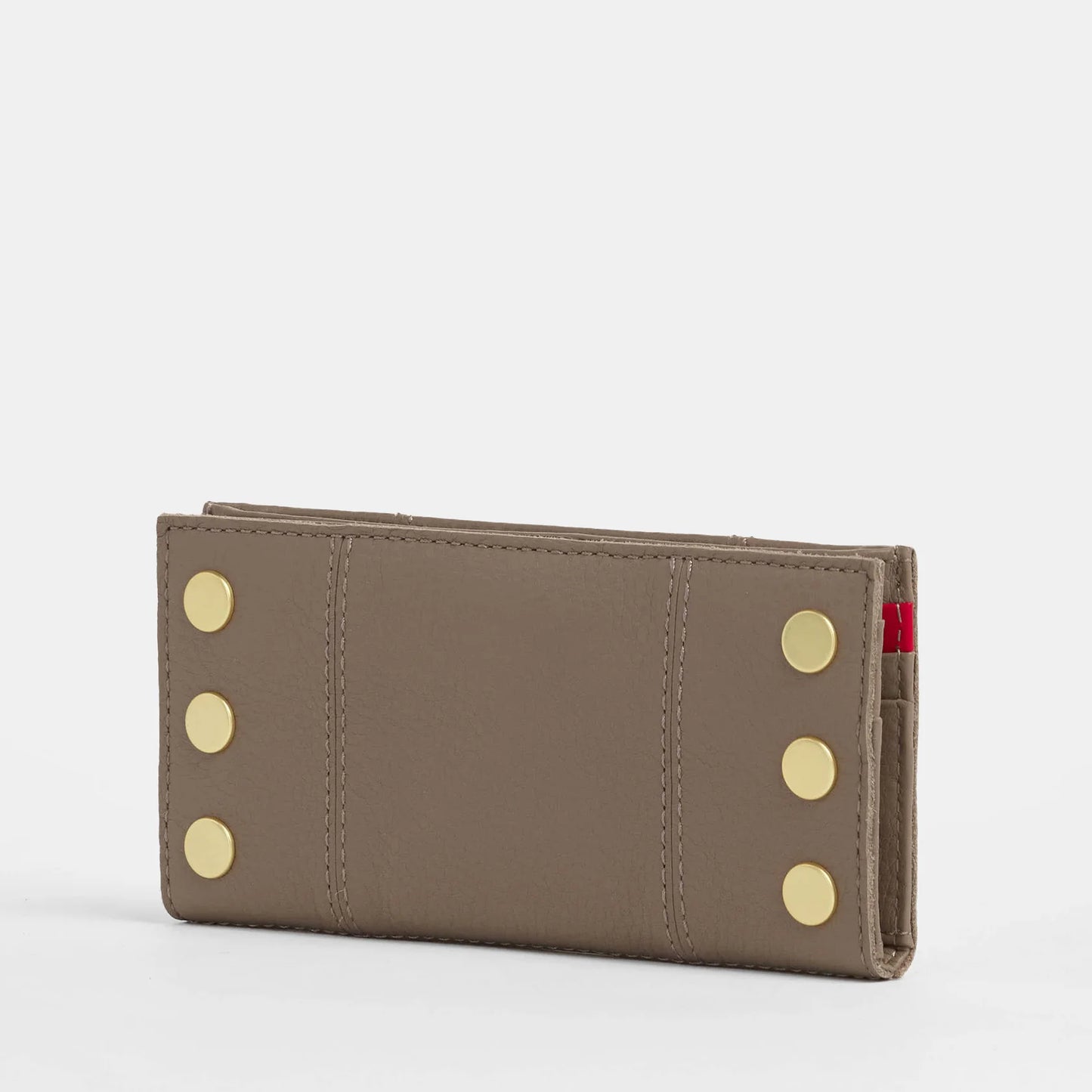 110 North Sculpted Taupe/Brushed Gold Wallet