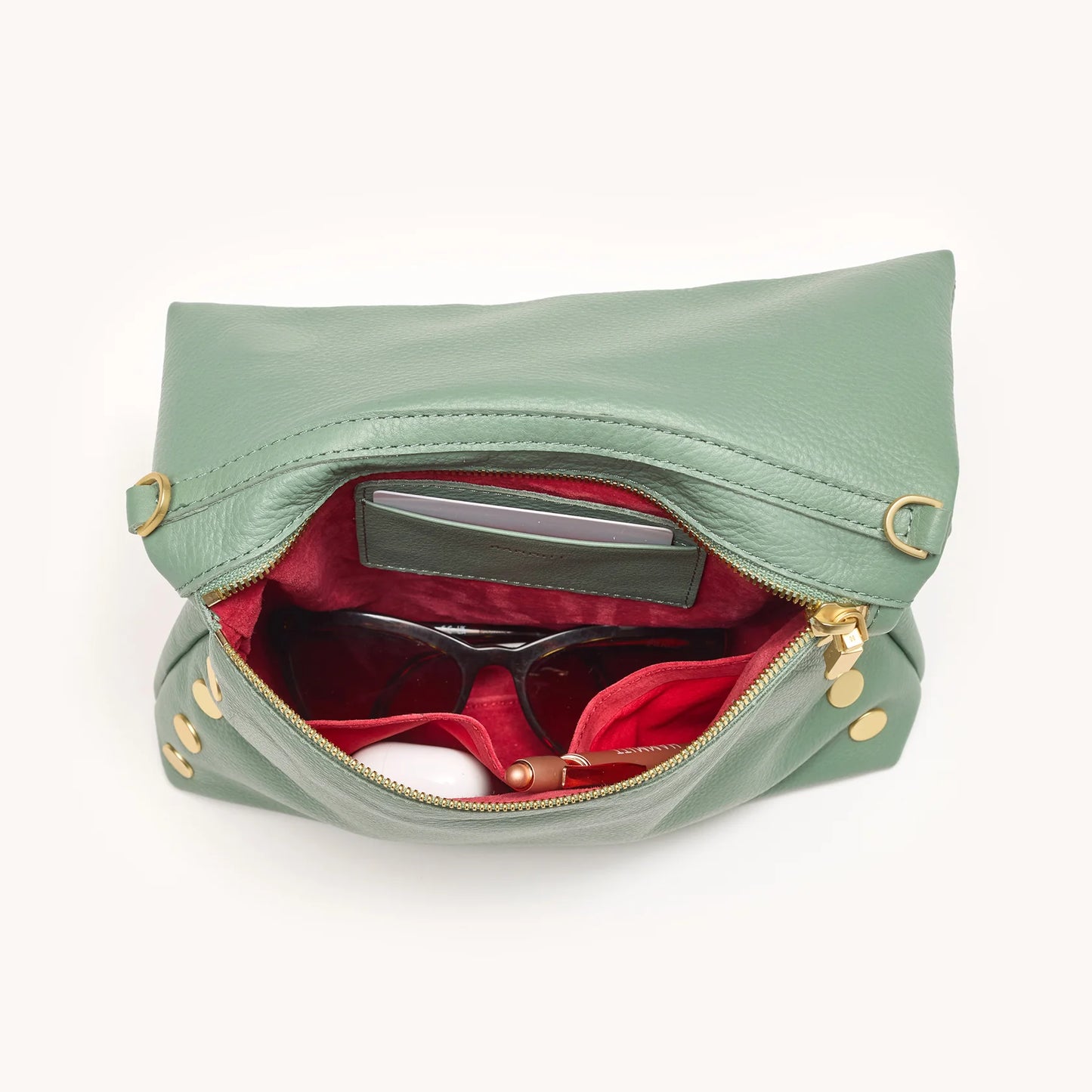 VIP Medium Artichoke/Brushed Gold Handbag