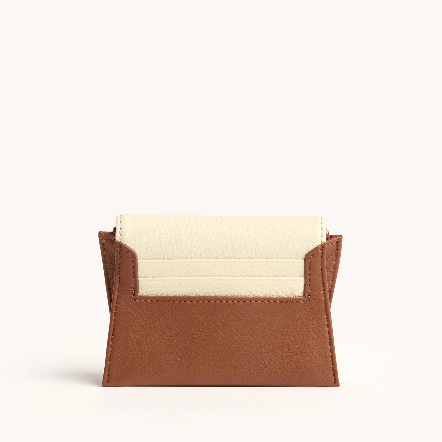 Allen Courtyard Cream/Brushed Gold Wallet