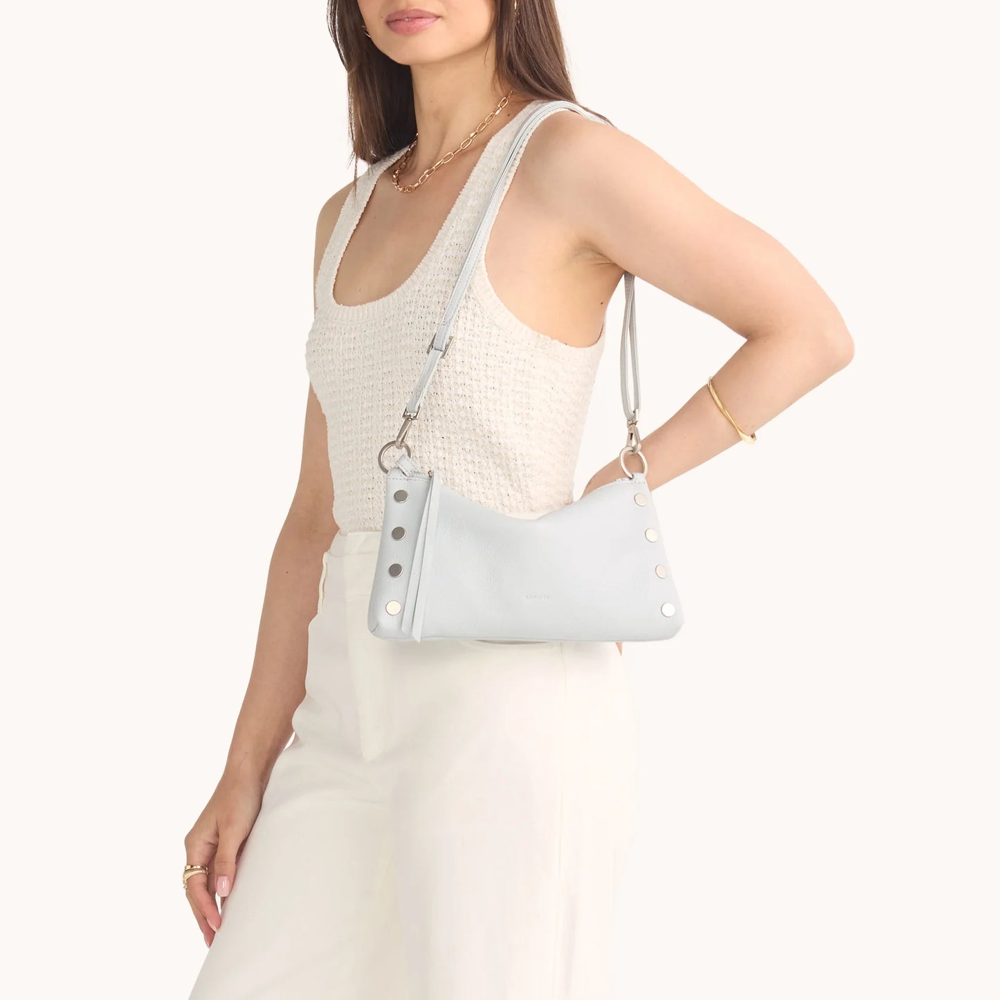 Kyle Bluebird/Brushed Silver Handbag