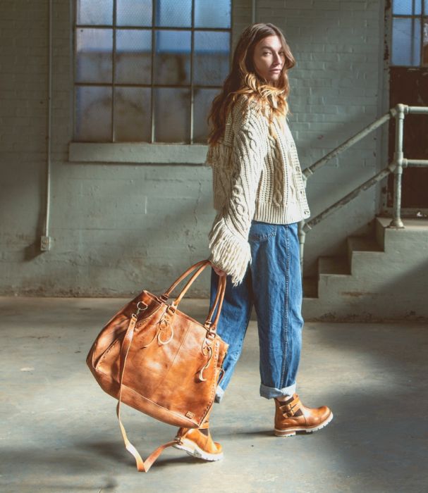 Rockaway Tan Rustic Handbag