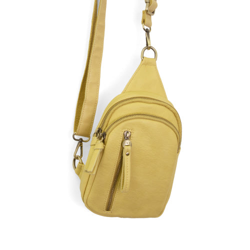 Skyler Sunshine Yellow Sling Bag