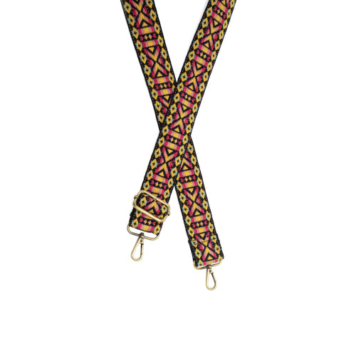 1.5" Multi Modern Geo Guitar Strap