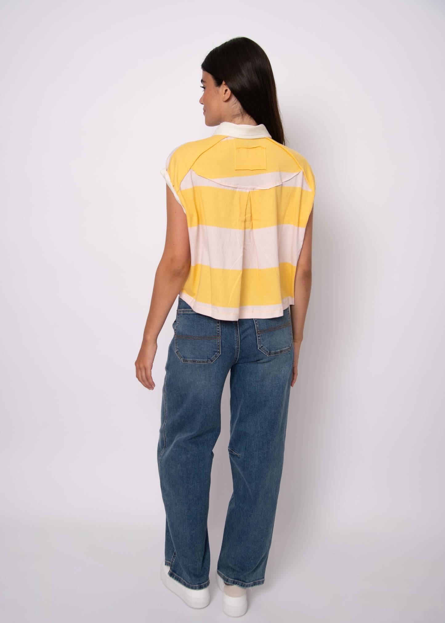 Harper Yellow Pale Top