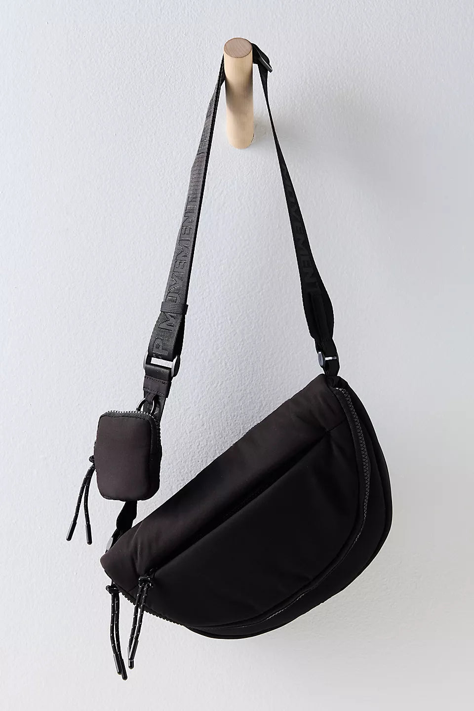 Hit The Trails Black Sling Bag