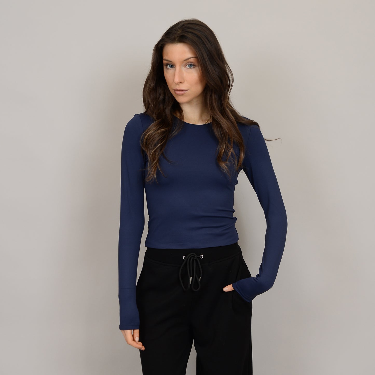 Second Skin Roxi Navy Top