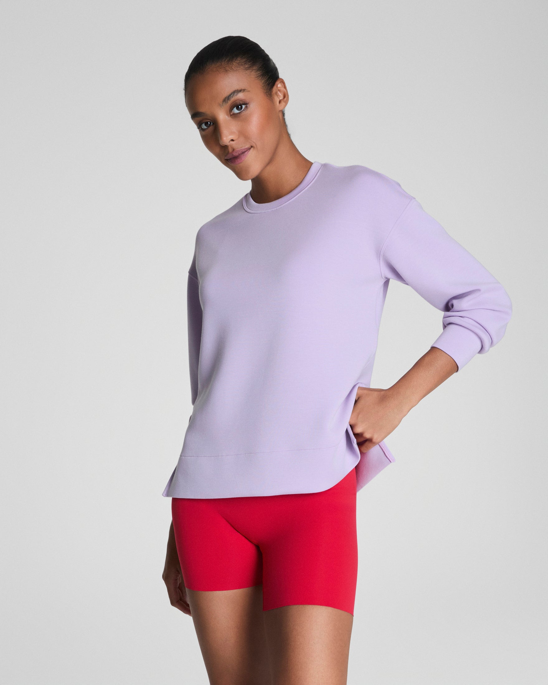 パンツ theredthread S ribbon smocking sweat THEREDTHREAD / ザレッドスレッド】S ribbon smocking sweat pants