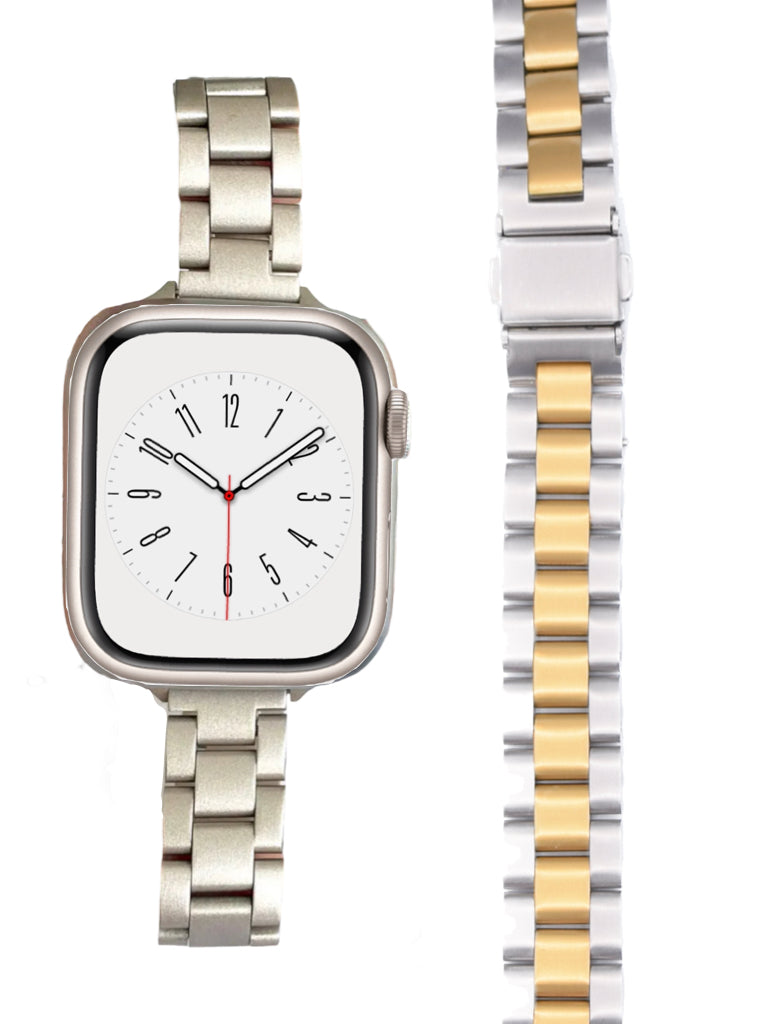 Luxe Life Apple Watch Mixed Metals Band
